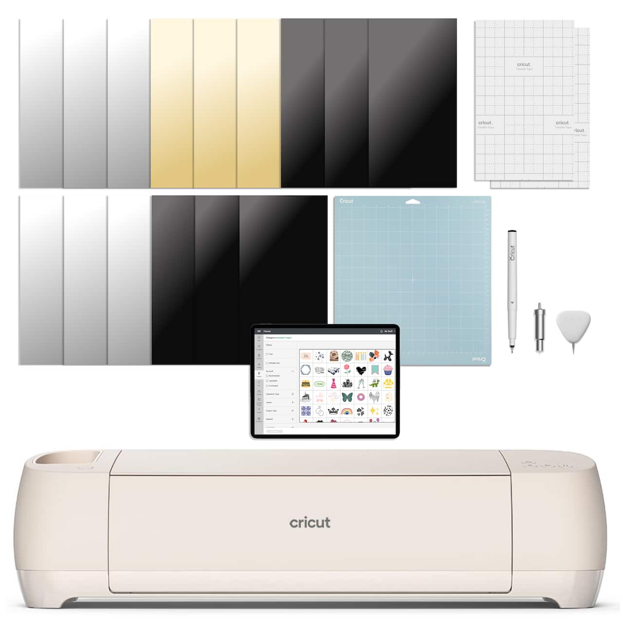 Machine de découpe Explore 4 de Cricut couleur coquillage avec contenu numérique